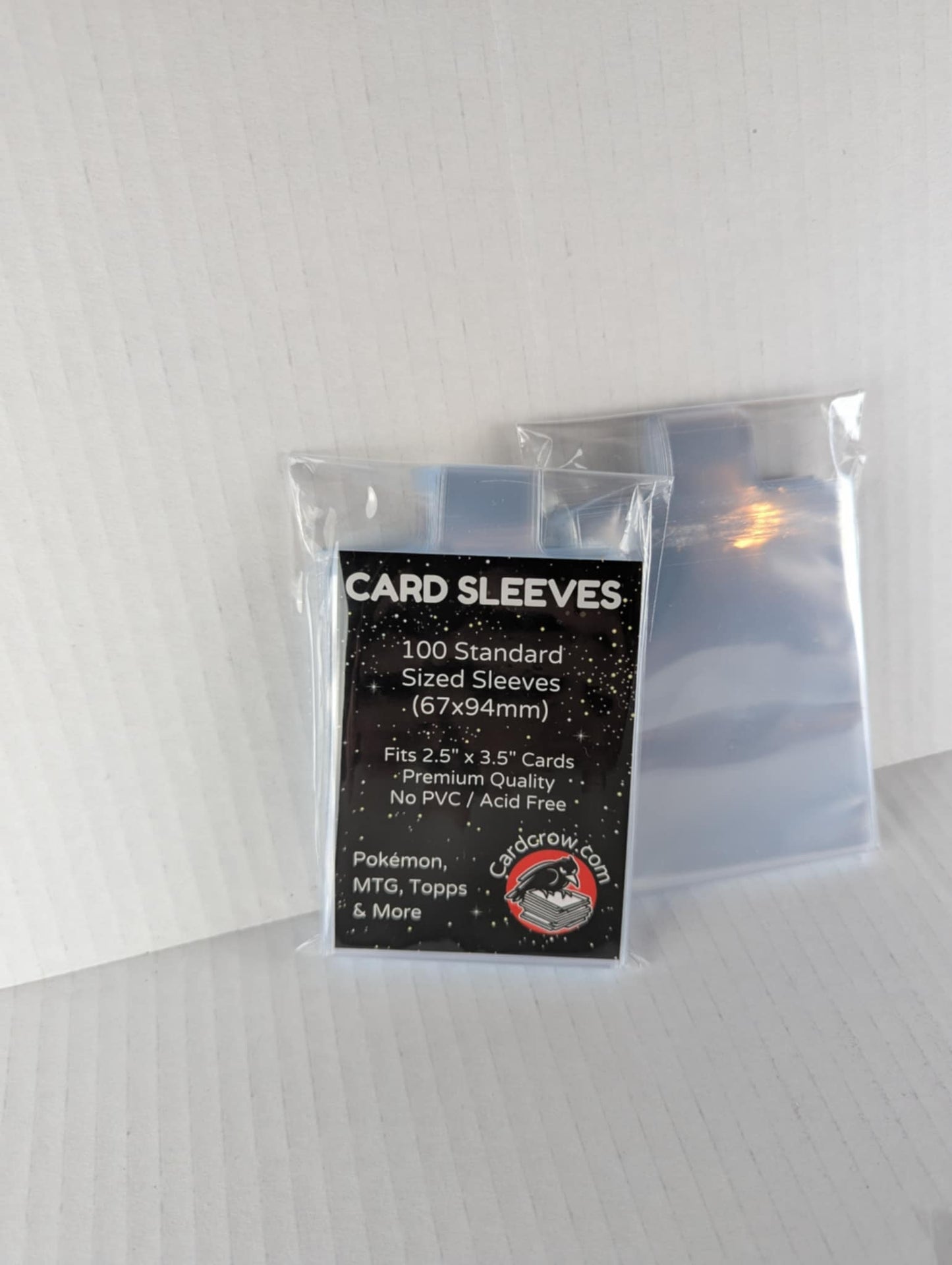100x Pull Tab Sleeves (Tabbed Sleeves)