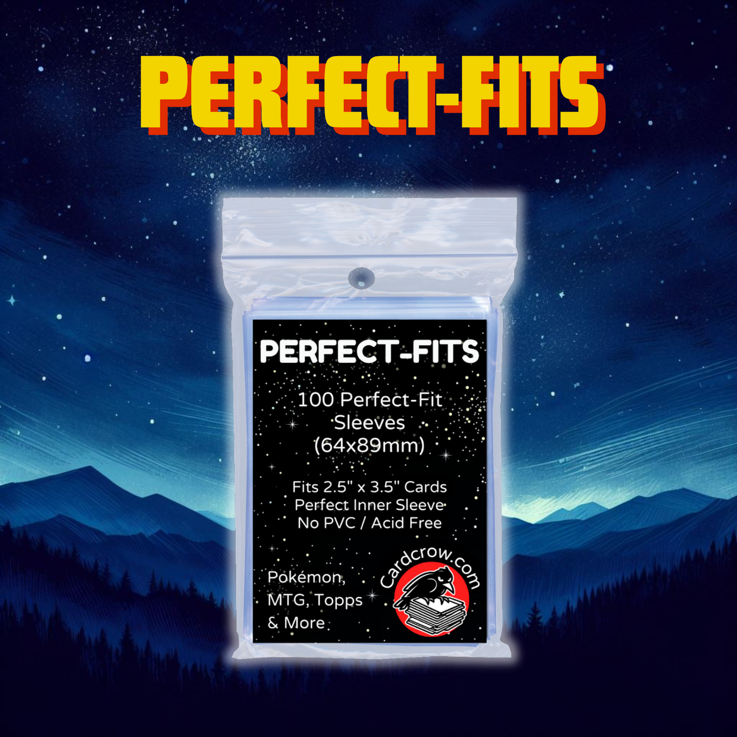 100x Perfect Fit Penny Sleeves