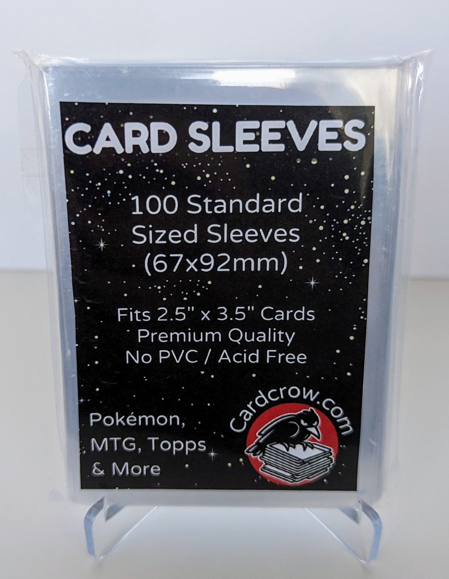 100x Standard Clear Penny Sleeves
