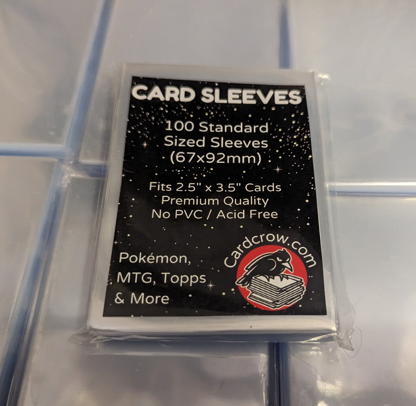 100x Standard Clear Penny Sleeves