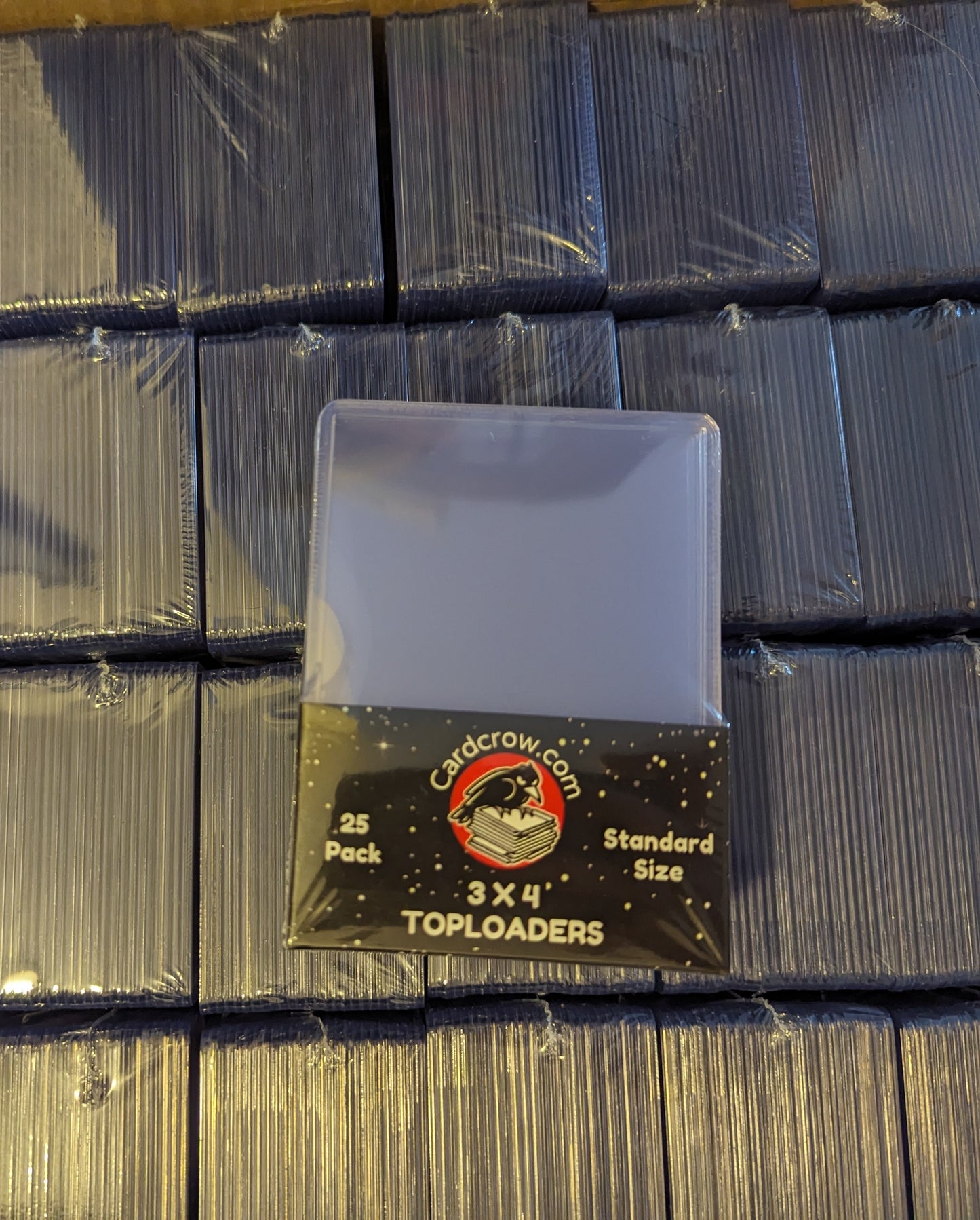 35pt Premium Toploaders - 3x4 Standard Size - 25 per pack