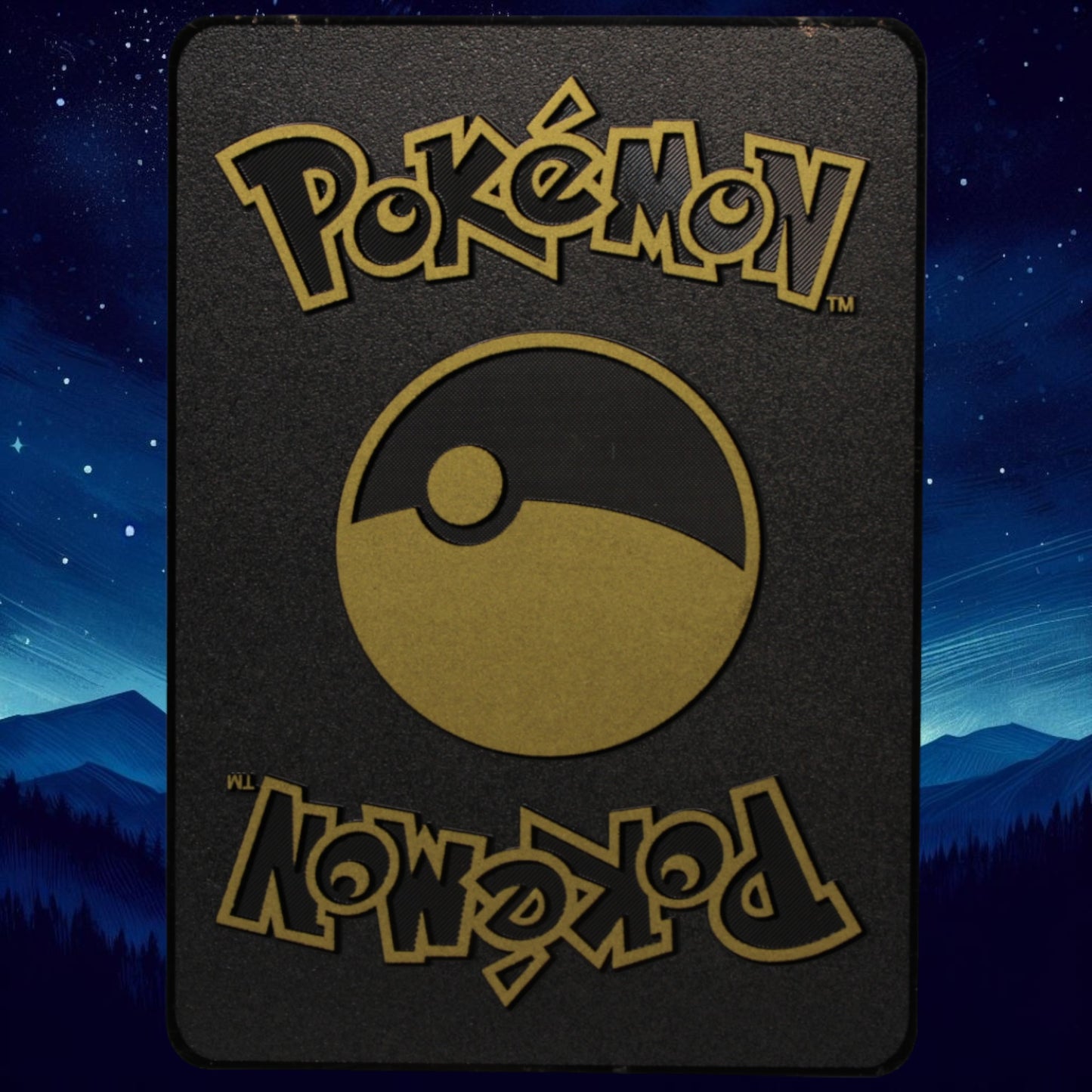 Haunter Black Metal Card - Proxy Card