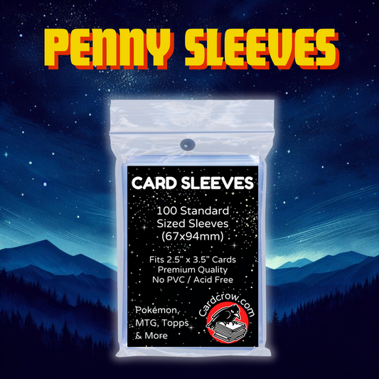100x Standard Fit Penny Sleeves