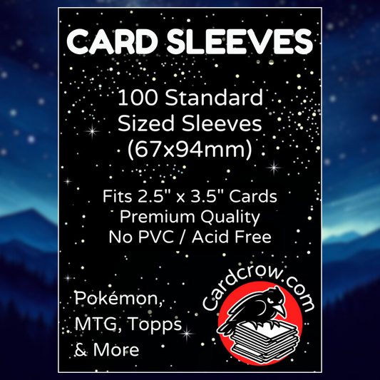 100x Standard Fit Penny Sleeves